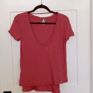 Free People cotton lined t-shirt